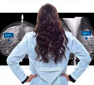 Hologic Genius AI™ Detection Technology in white background