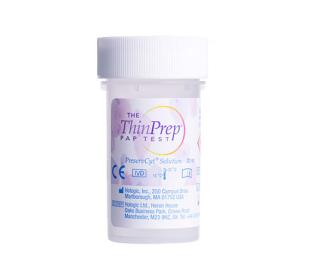 Hologic ThinPrep® PreservCyt Collection Vials in white background