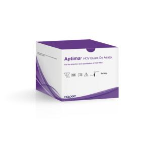 Hologic Aptima™ HCV Quant Dx Assay in white background