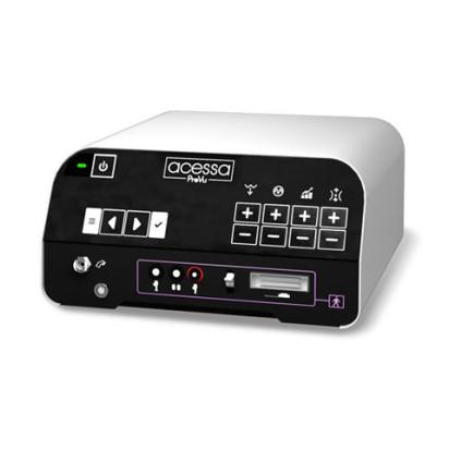 Acessa® ProVu medical instrument on a white background